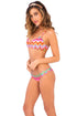 Luli Fama Sunkissed Laughter Wavey Ruched Back Brazilian Bottom
